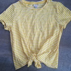 A New Day Front Tie Shirt